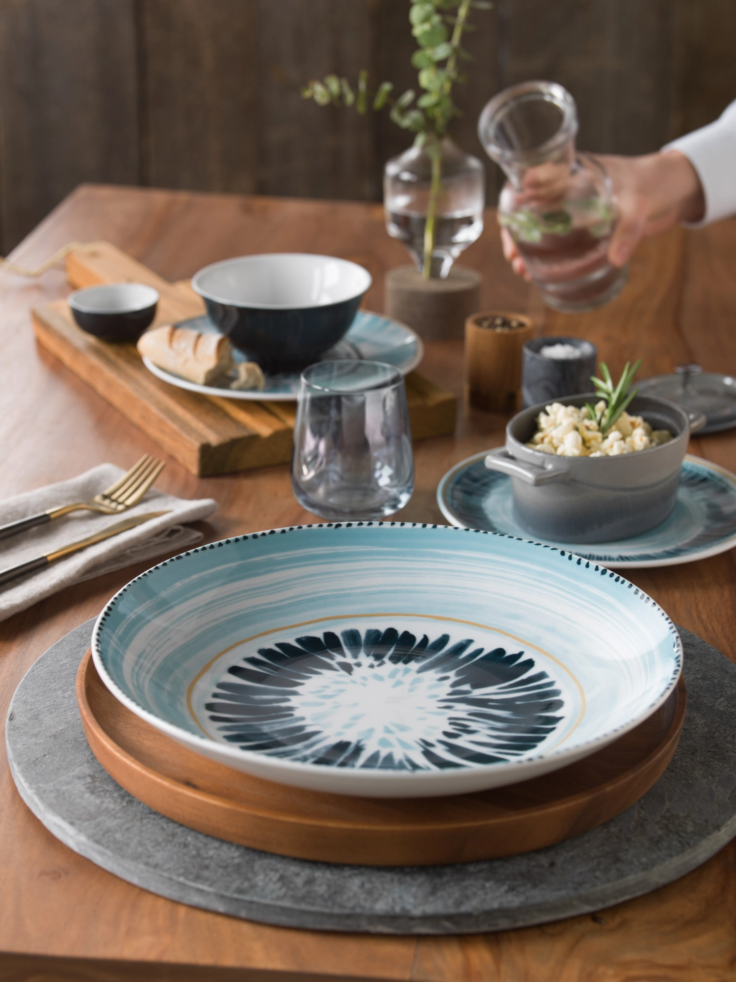 Hygge 4 Décor 63121 Assiette creuse coupe 21cm