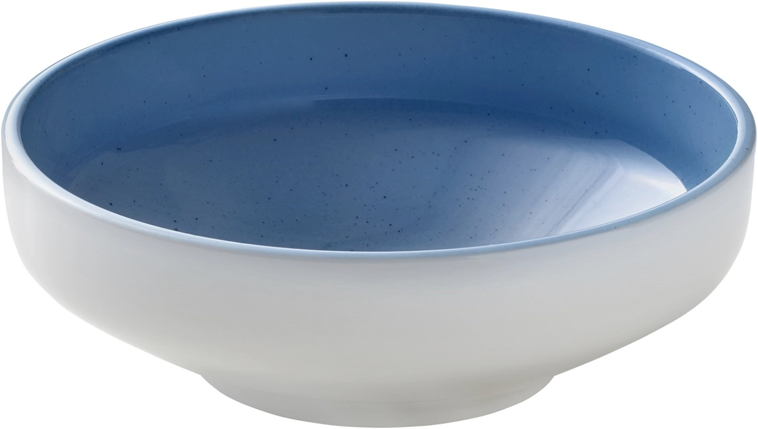 Shiro Blue Splash bol rond 12cm 0.27lt