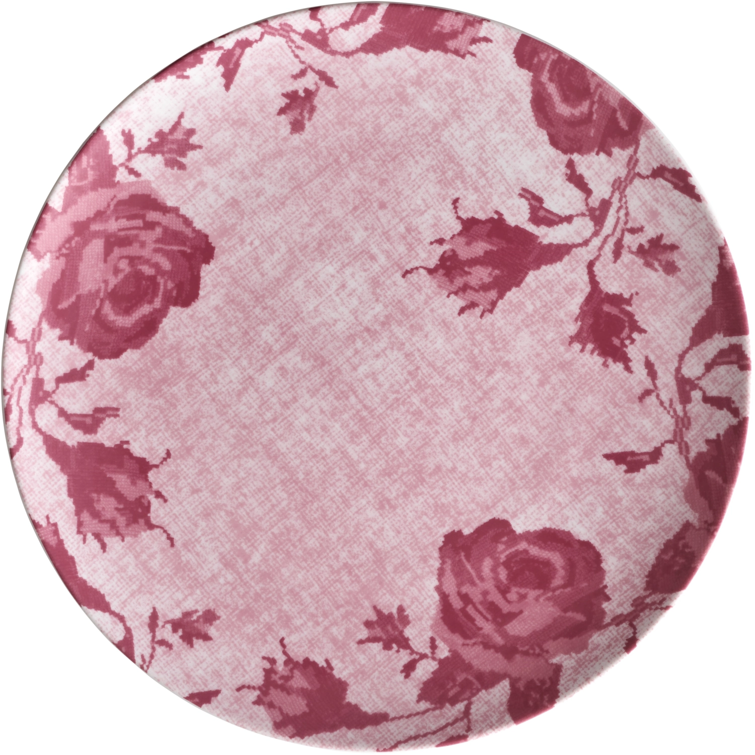 Unlimited Pink Boho Assiette plate ronde coupe 32cm