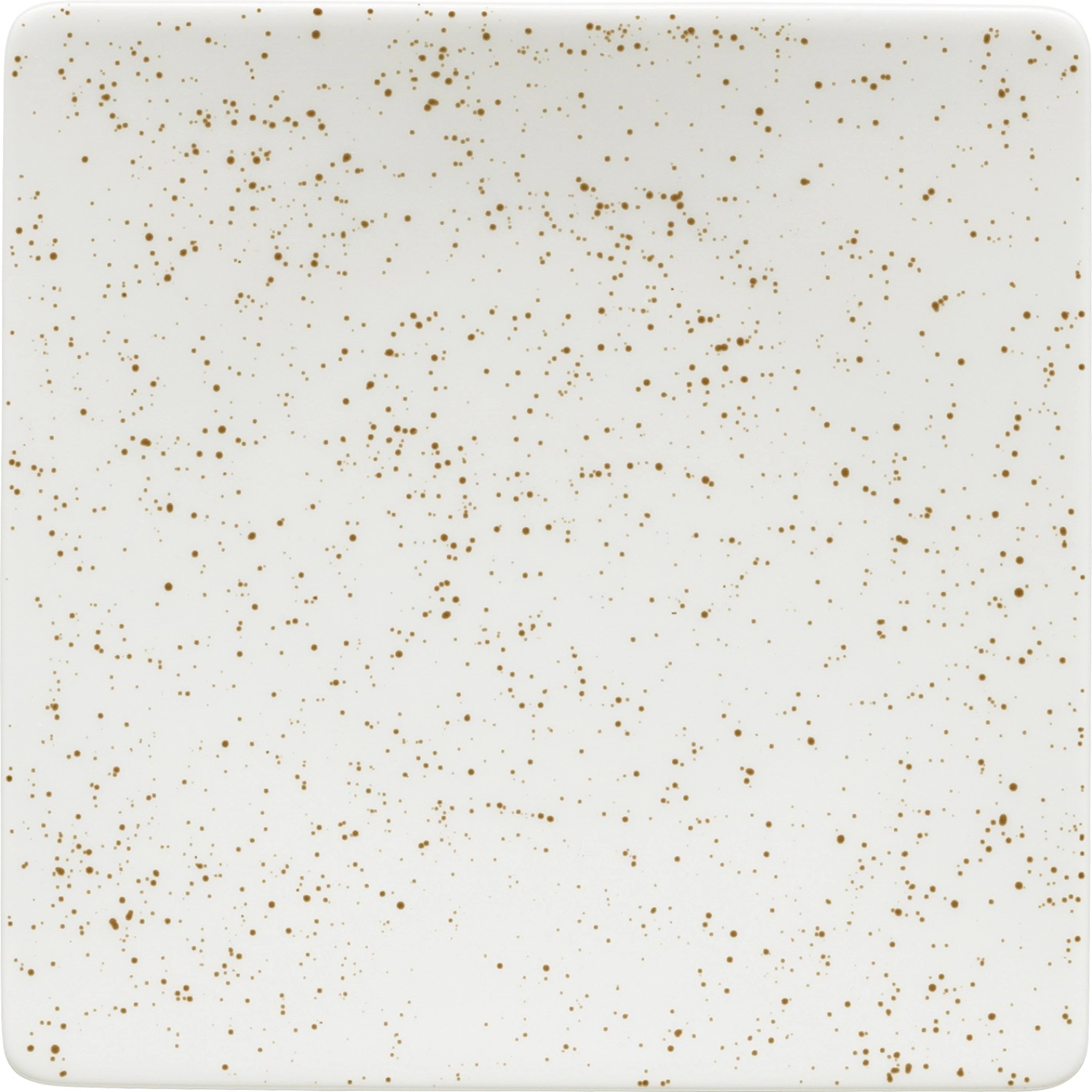 Pottery Unique white Teller halbtief quadratisch coupe 12cm