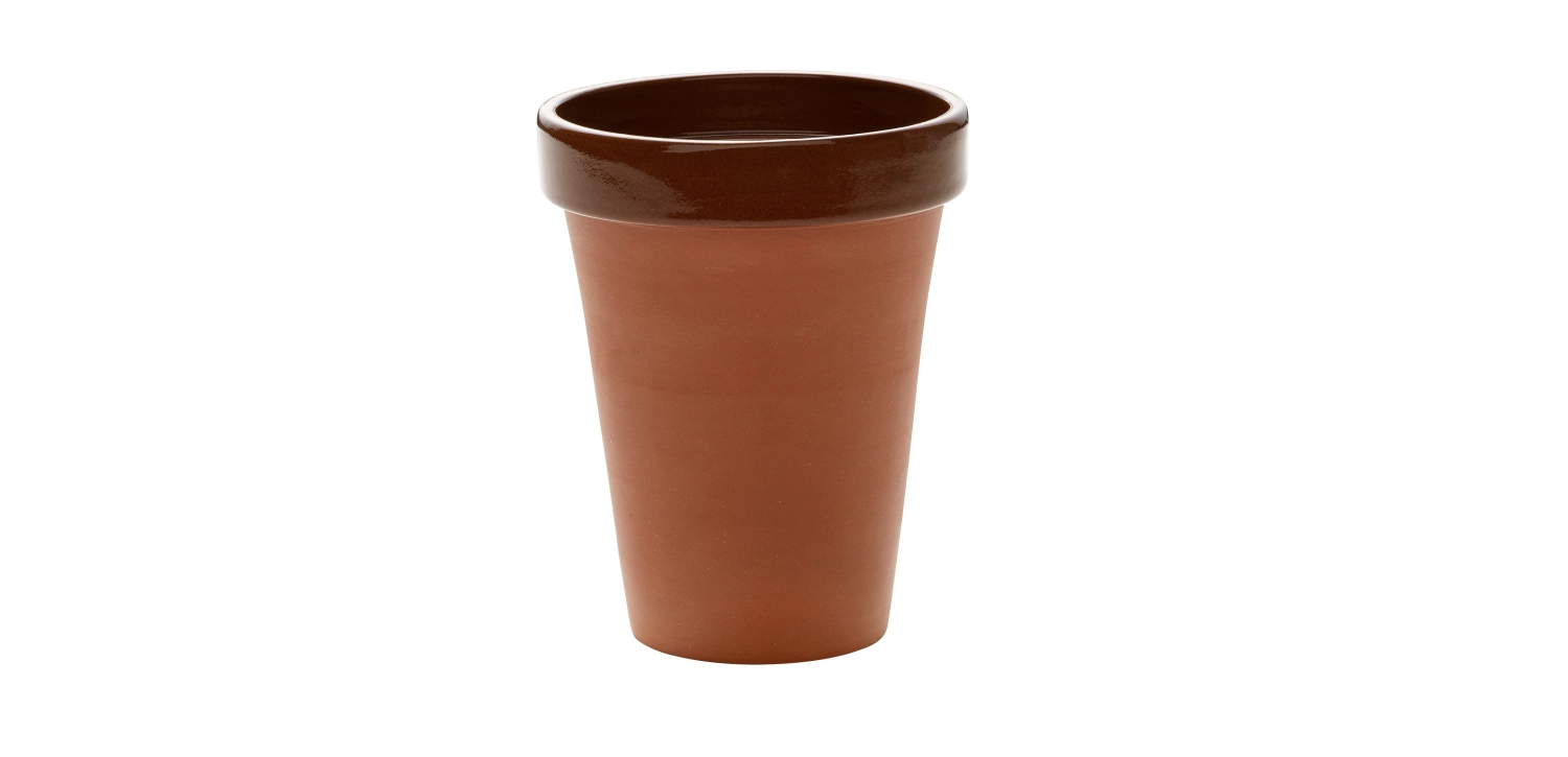 Terracotta pot high 10cm