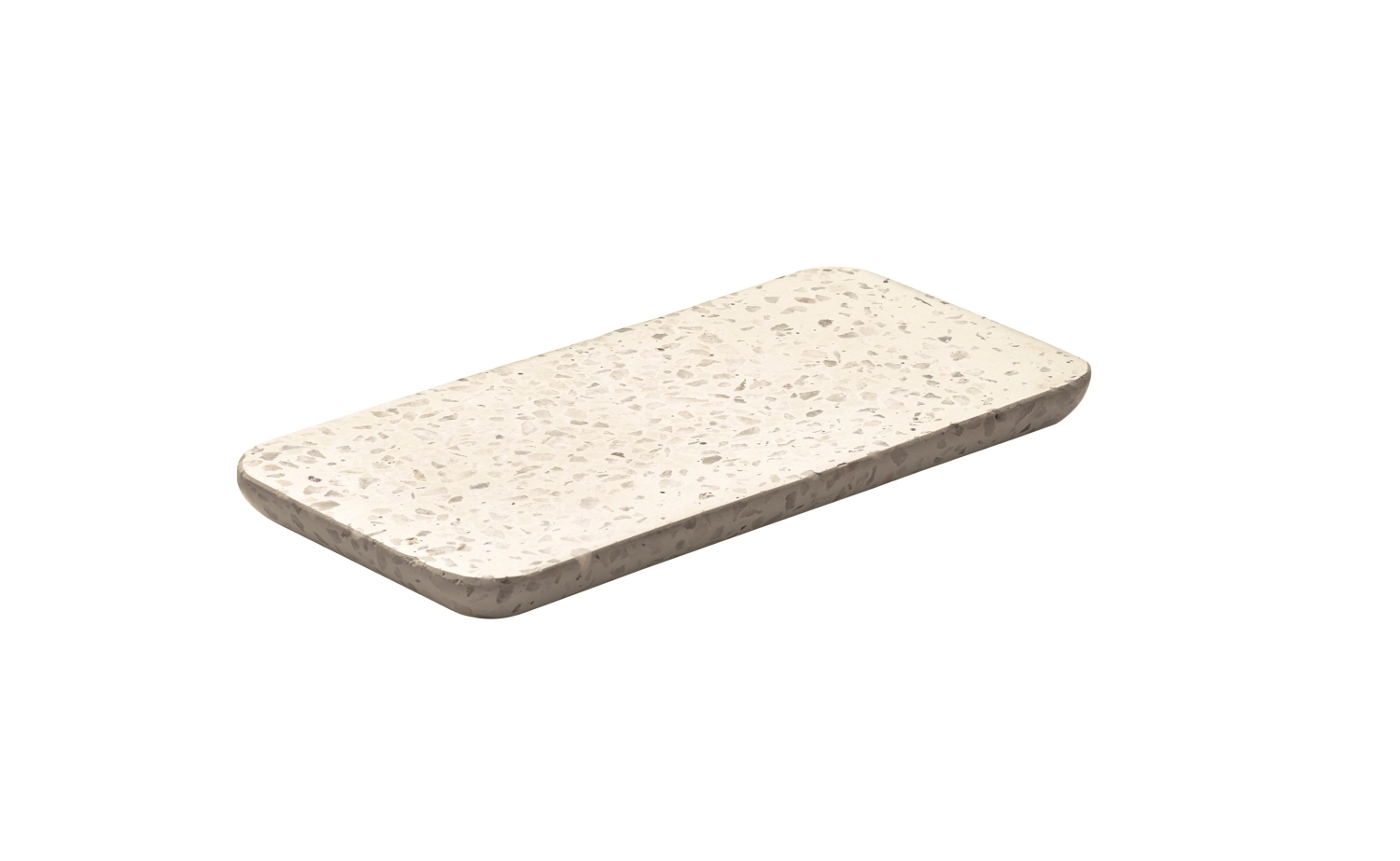 Terrazzo platter light 18x9cm
