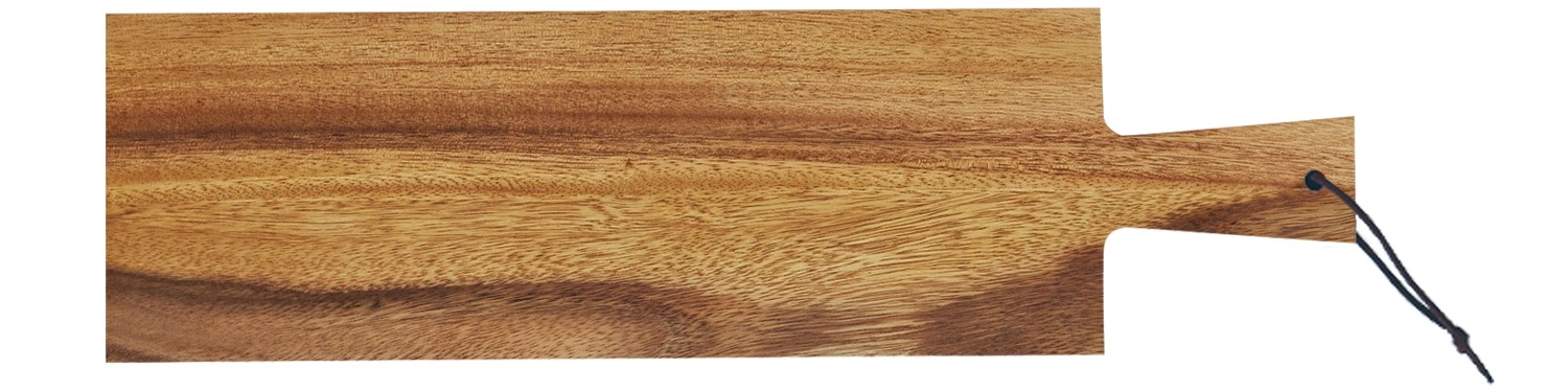 Servingboard rectang. 40x14 w/ hdl.