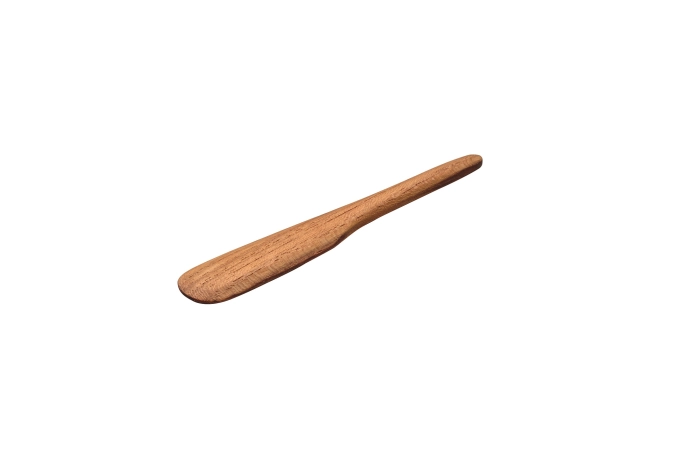 Wooden knife mini teak 12cm