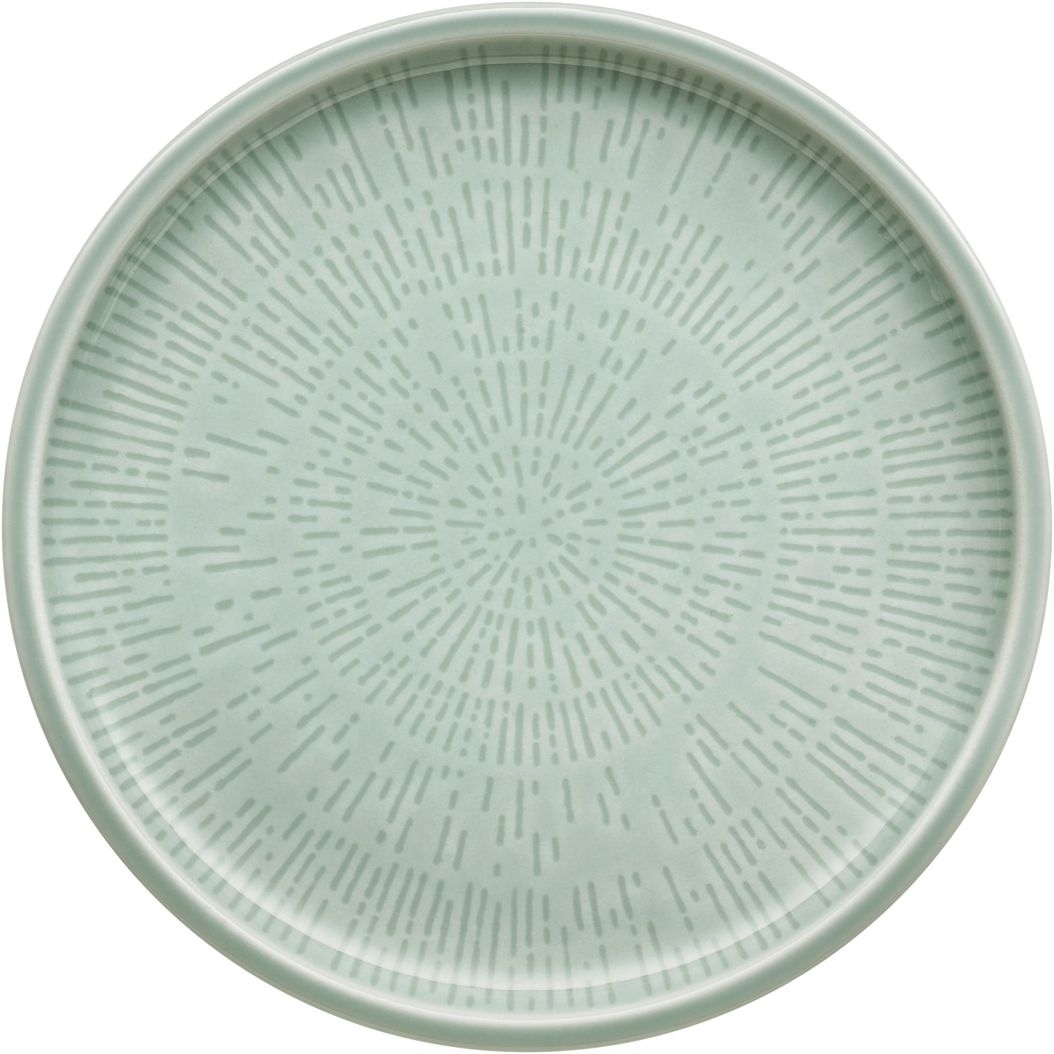 Assiette plate coupe structure 21 frost