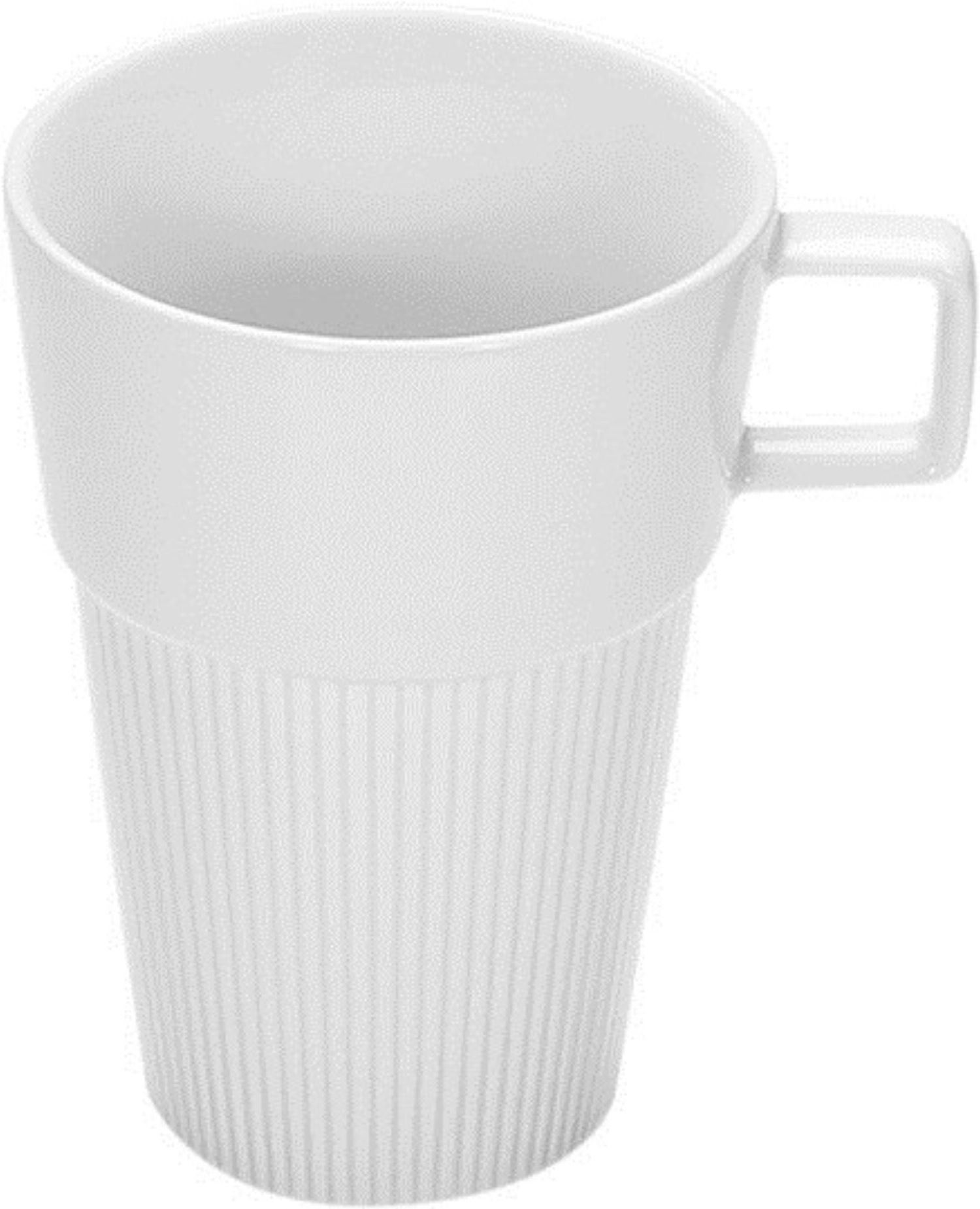 Coffee Tasting Becher mit Henkel 0.4lt D9cm H13cm