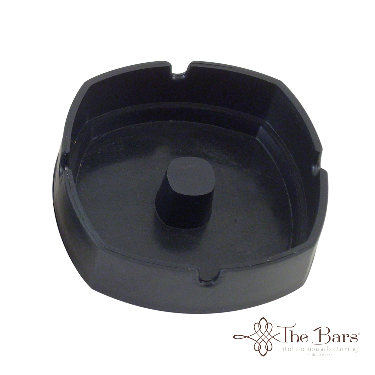 Ashtray Base Fireproof Black