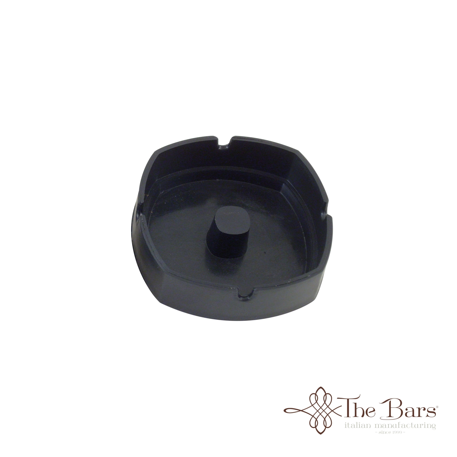 Ashtray Base Fireproof Black Small