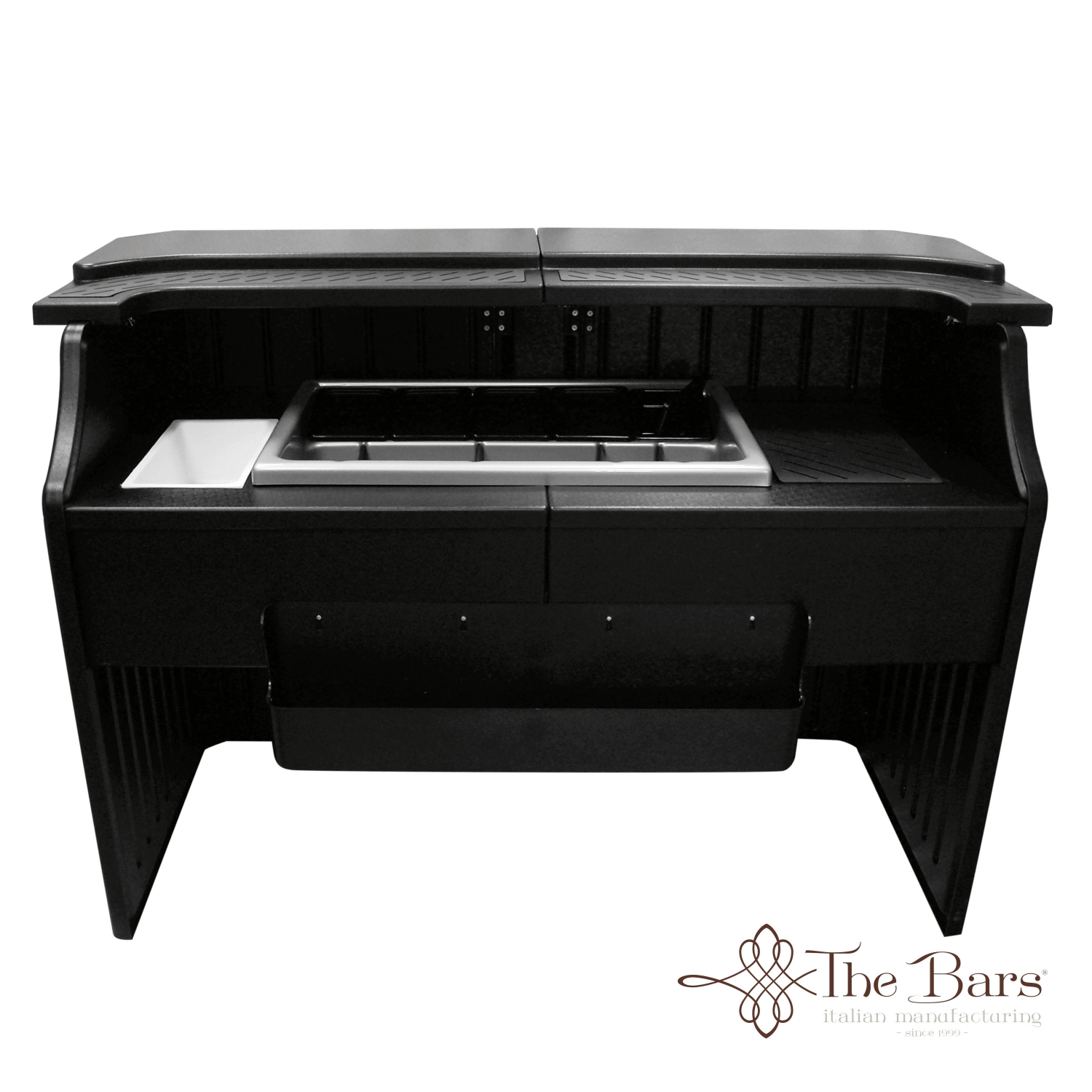 Full Catering Bar Station Black Drink Station Gray