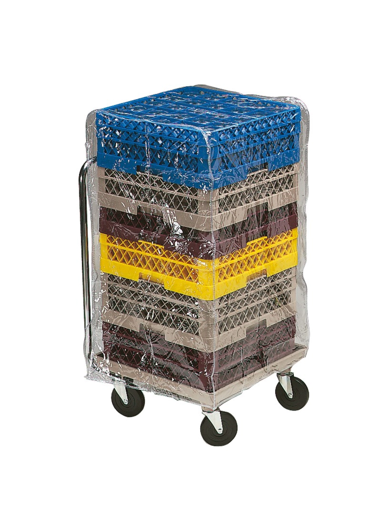 Housse de protection pour paniers à vaisselle transparent 54