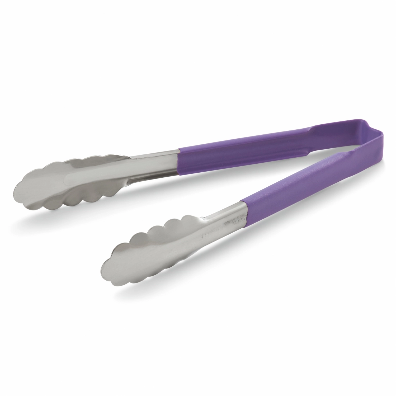 Pince à servir Allergen Free manche violet 15cm