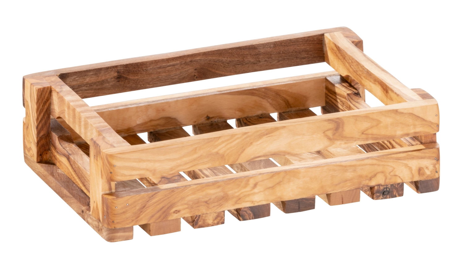 Table Caddy, Olivenholz, 22x15cm, H6cm