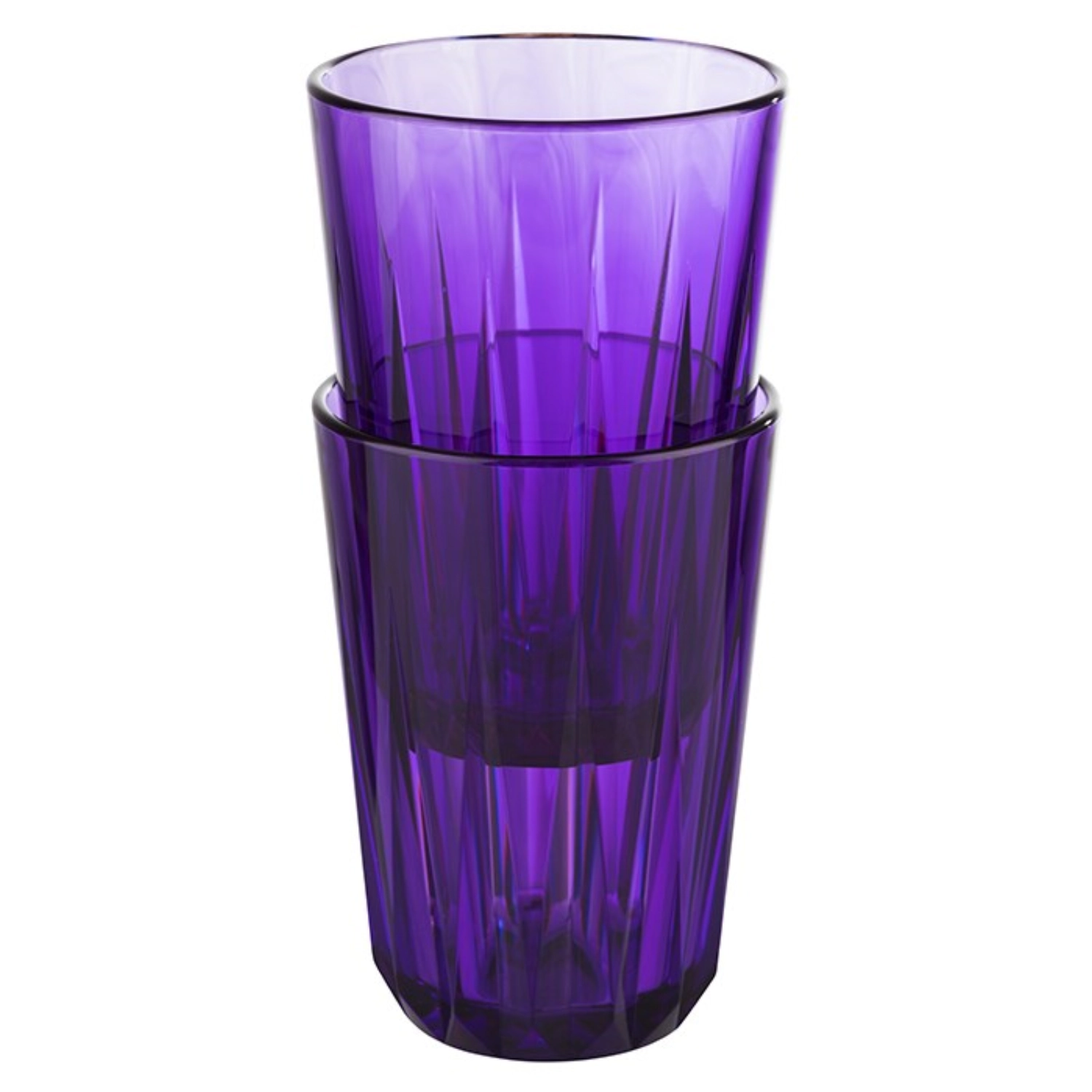 Gobelet crystal violet d7cm h9.5cm, 150ml
