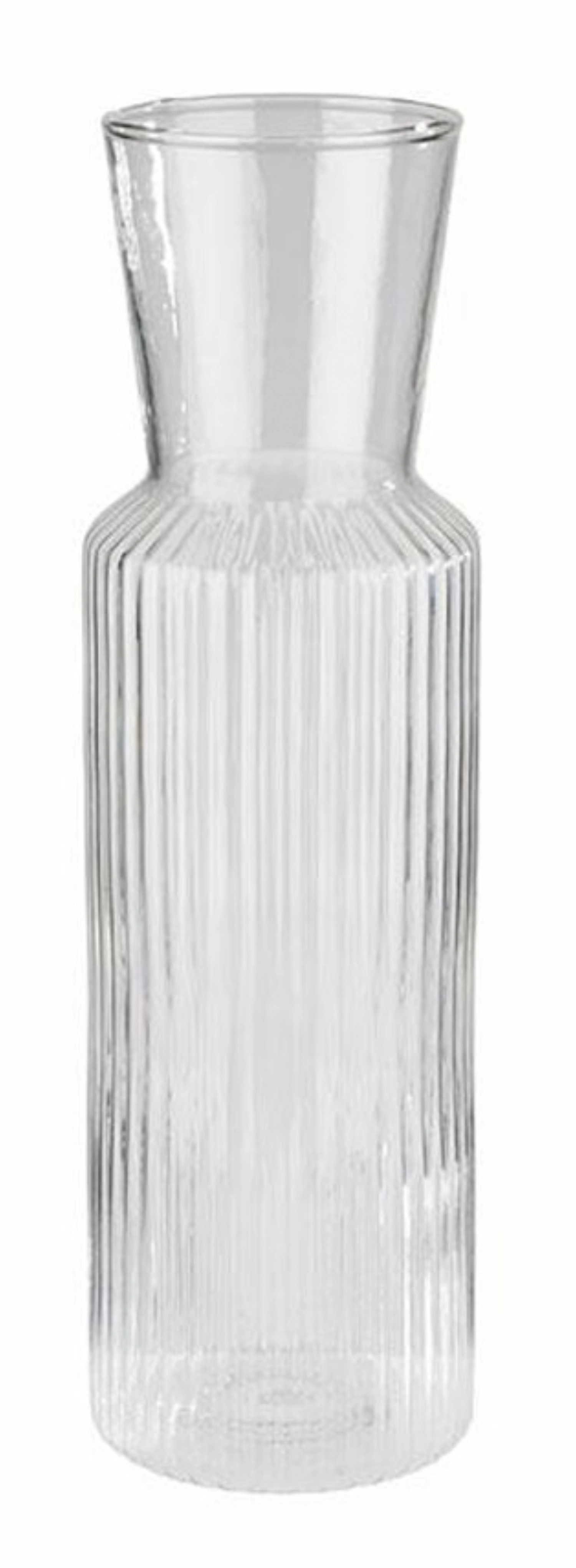 Glaskaraffe LINES D8cm H27cm 0,9lt