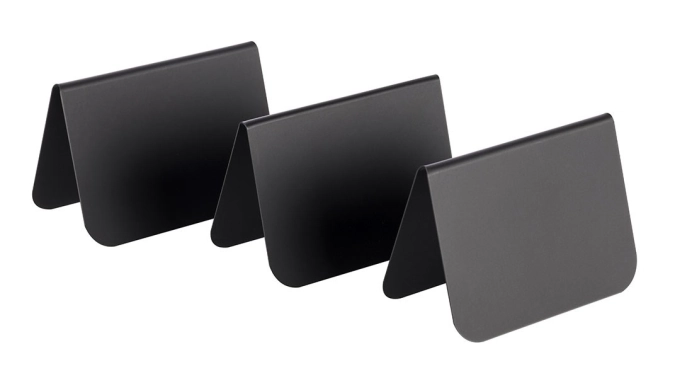 10er Set Tischaufsteller 7.5x3.5cm H: 5cm