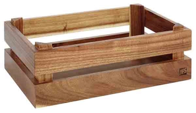 Holzbox Superbox 29x18.5cm H10.5cm, hellbraun