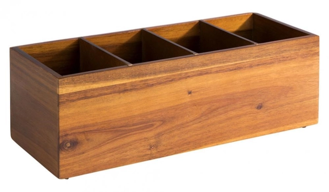 Holzbox WOODY 36x14cm H12,5cm