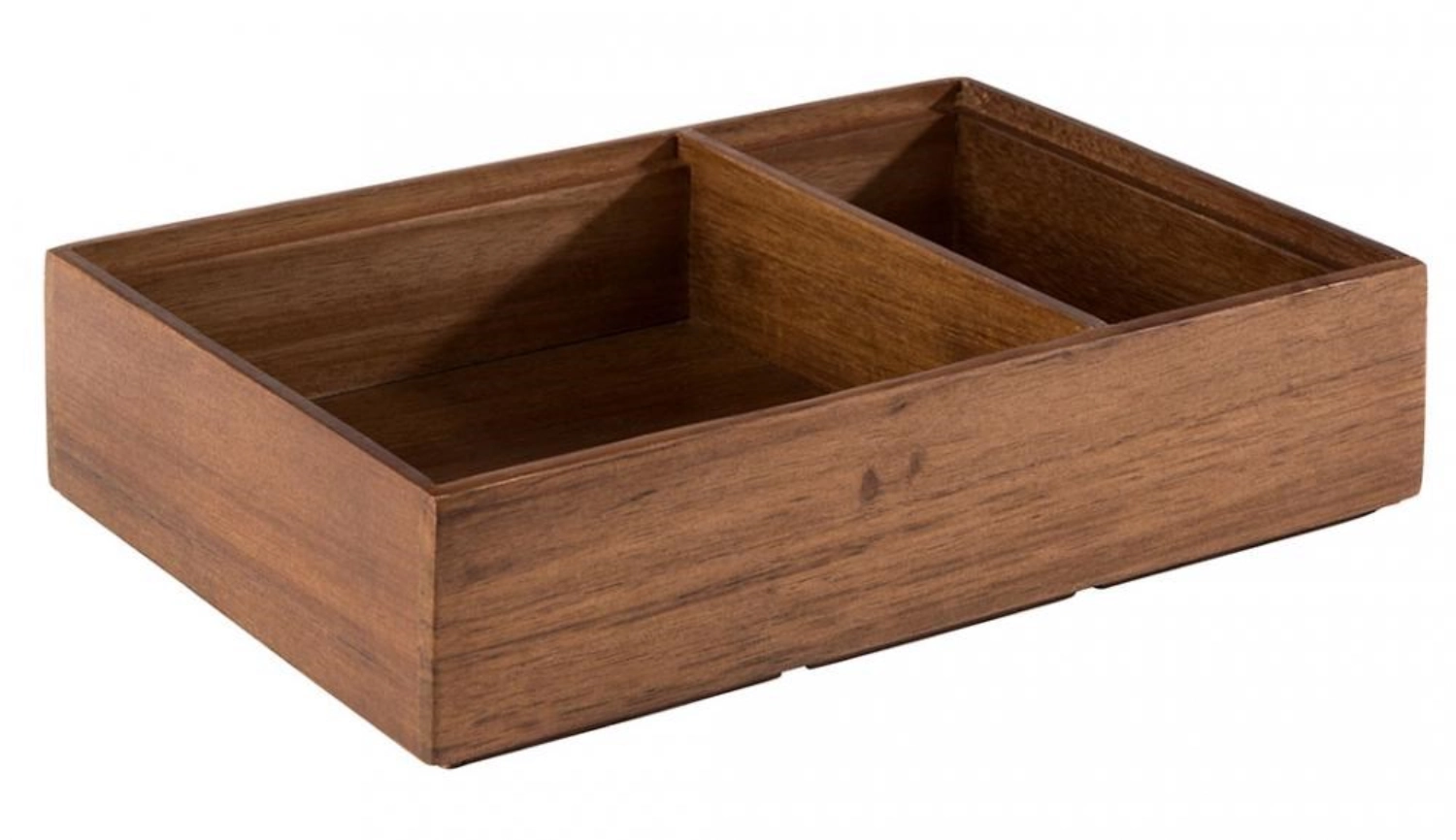 Holzbox Woody 22.5x15cm H5.5cm, Akazienholz