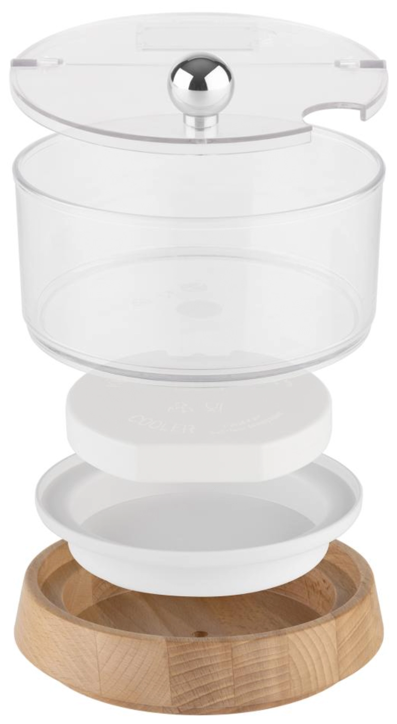 Kühlschale Top Fresh Mini, Holz Dca. 14cm, H18cm