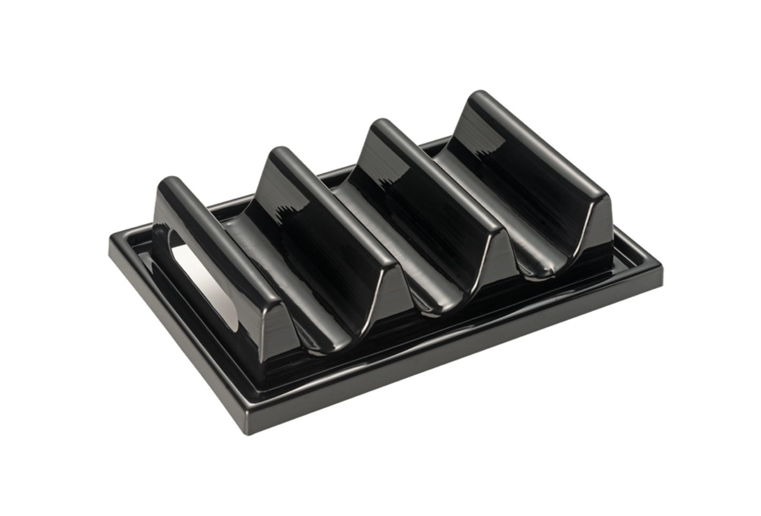 Snackpresenter mit 3 Mulden, 29x19cm H6.5cm