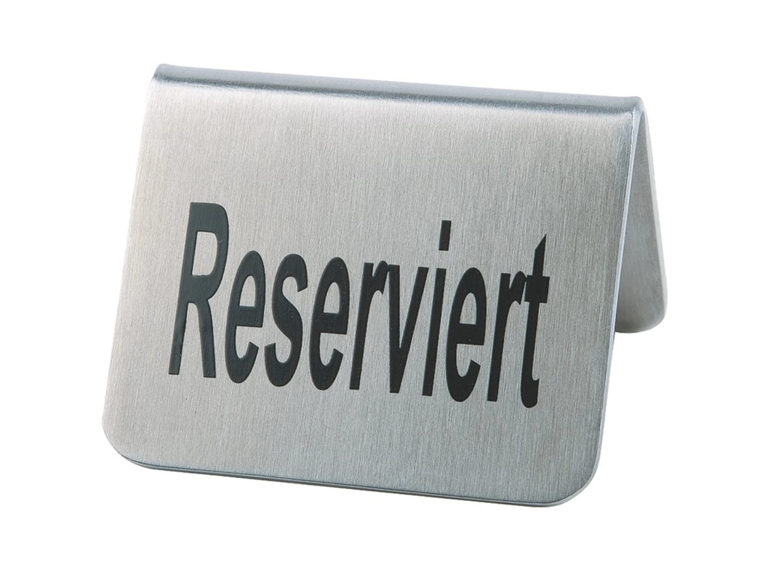 2er Set Tischschild Reserviert, 5.5x5cm, H3.5cm