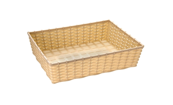 Korb WICKER LOOK 39,5x29,5cm, H10cm