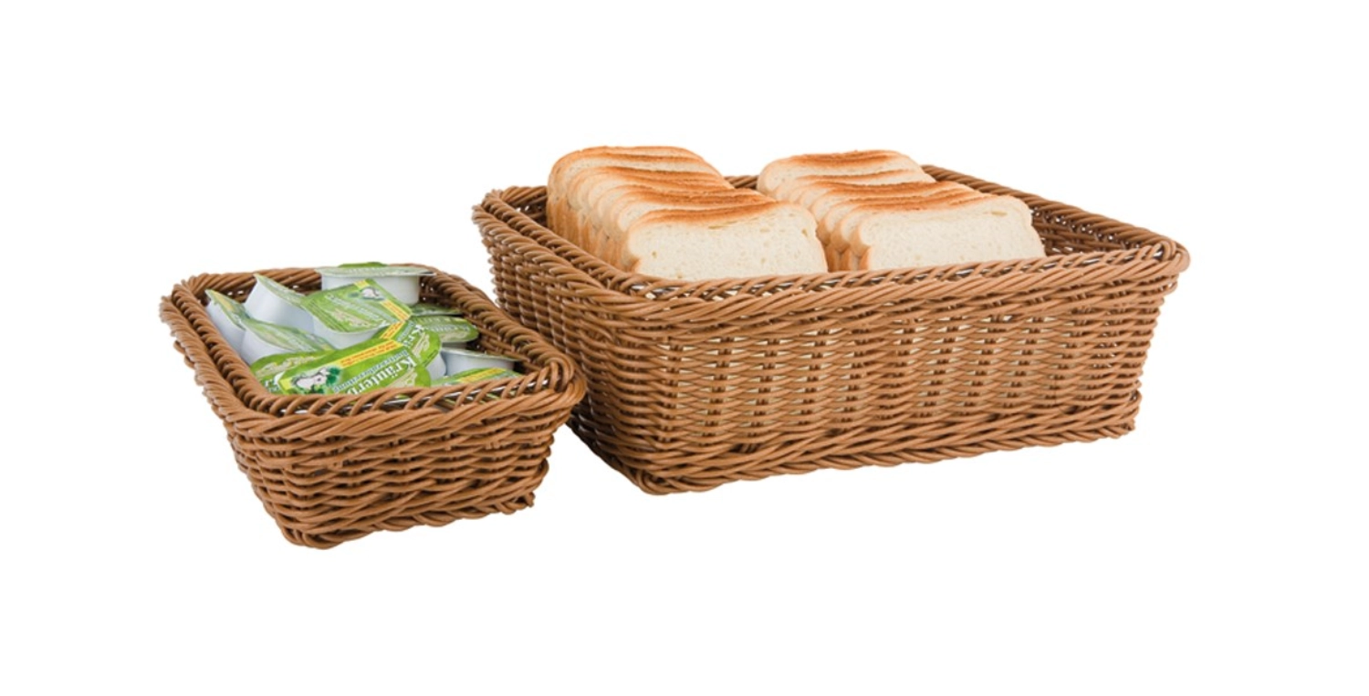 Poly Rattan Flechtkorb GN 1/1, ca., H10cm