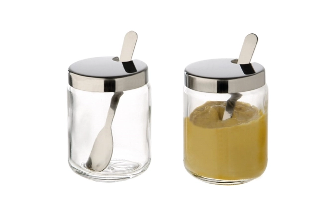 Jeu de 2 verres à moutarde