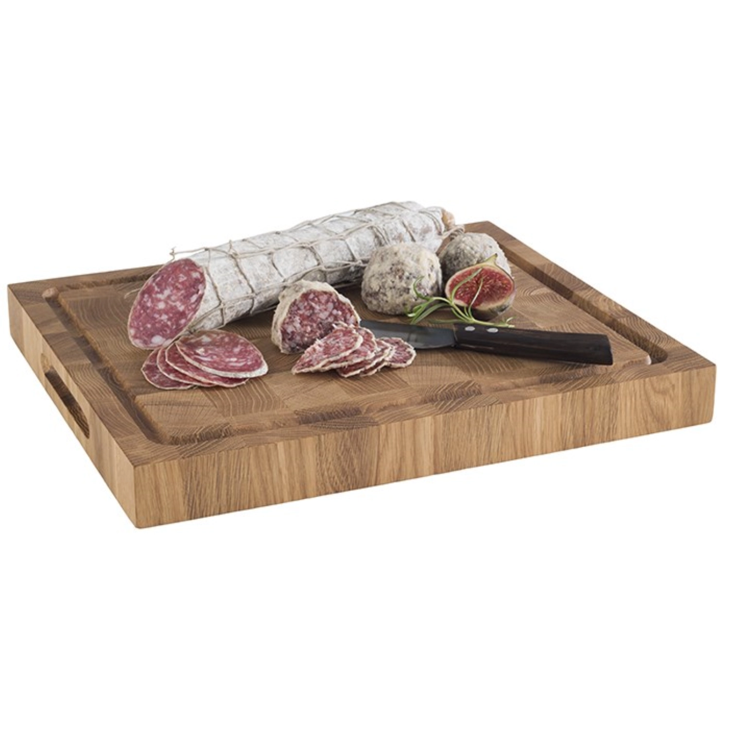 Buffetbrett-PROFI Eiche 38x32cm, H4.5cm