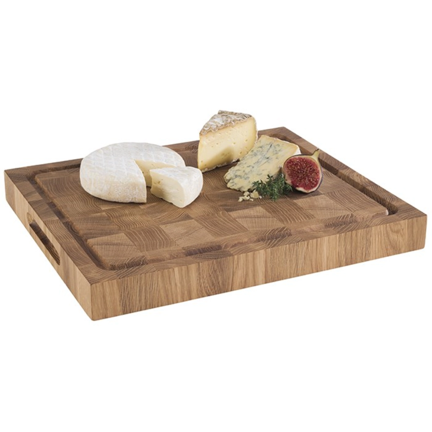 Buffetbrett-PROFI Eiche 38x32cm, H4.5cm