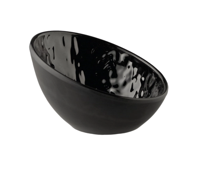 Schale Tao rund 10.5x10cm, schwarz