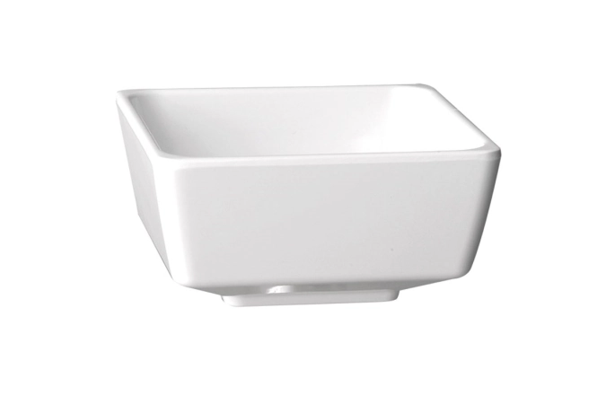 Schale FLOAT, 9x9cm, H4.5cm, weiss