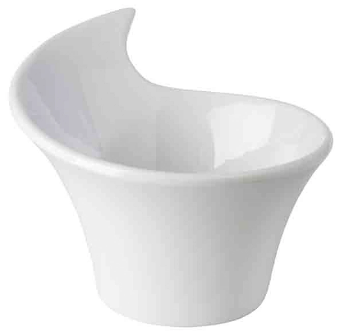 Schale MINI 8,5x7cm, H6cm weiss