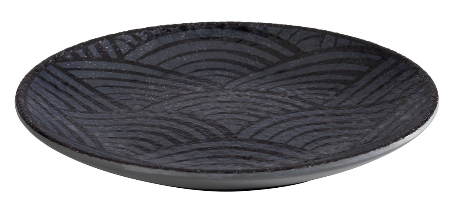Teller DARK WAVE D14,5cm H1,5cm