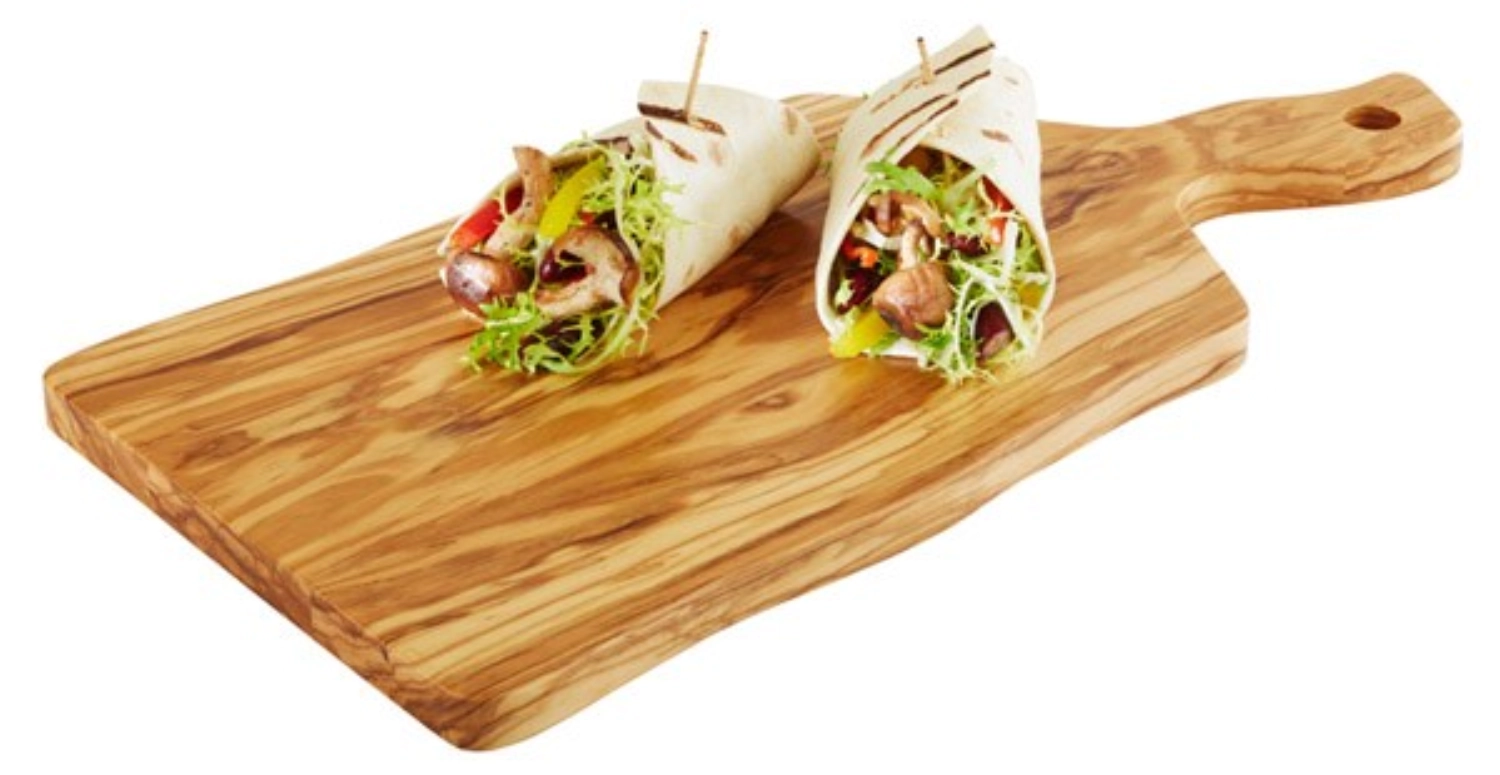 Servierbrett Olive 31x20cm