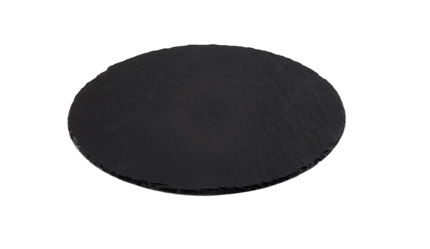 Naturschieferplatte, ca. D33cm