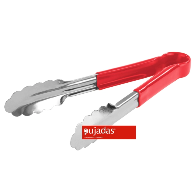 Buffetzange Griff rot 24cm