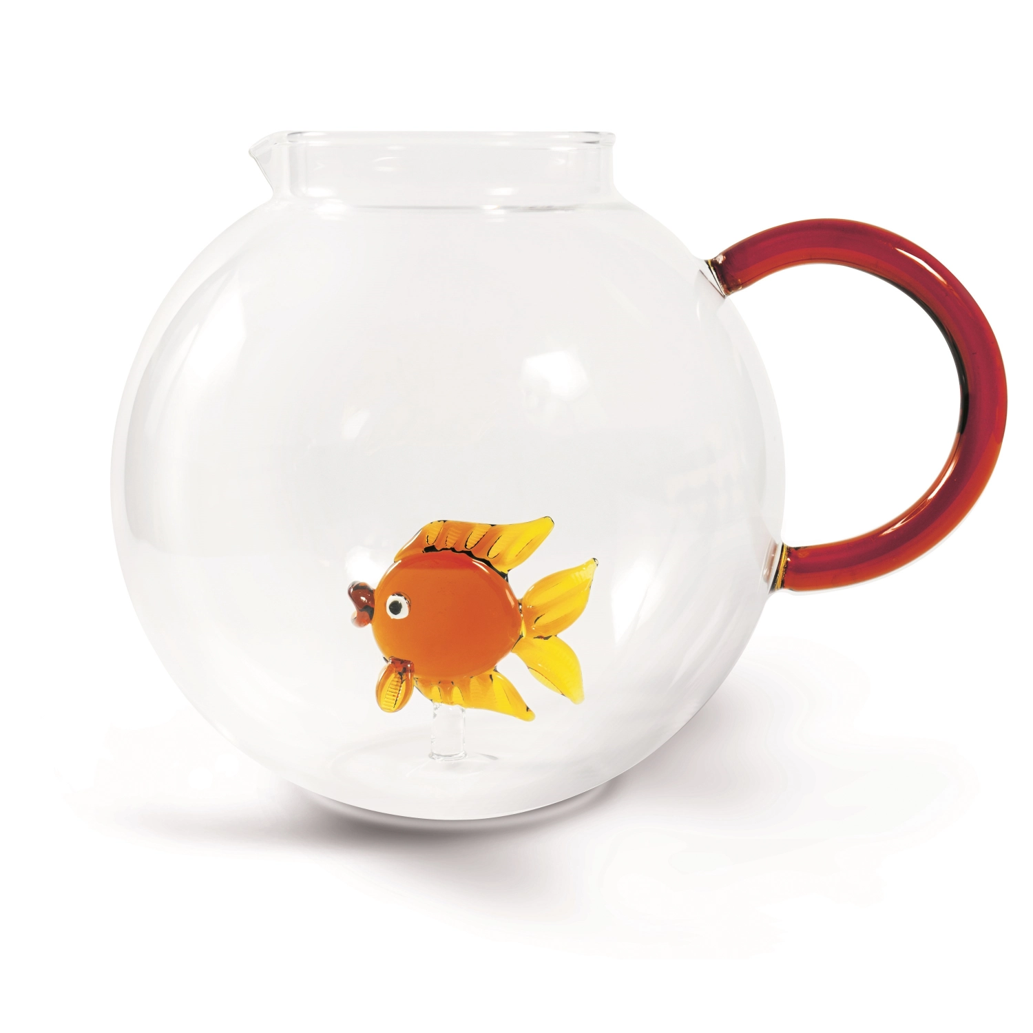 Pichet en verre borosilicaté 1.7lt. m. poisson