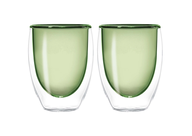 2er Set Teeglas doppelwandig