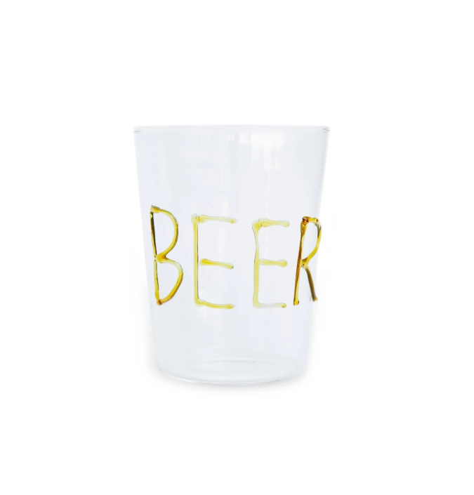 Verre à cocktail en borosilicate BEER, fait à la main, 500ml