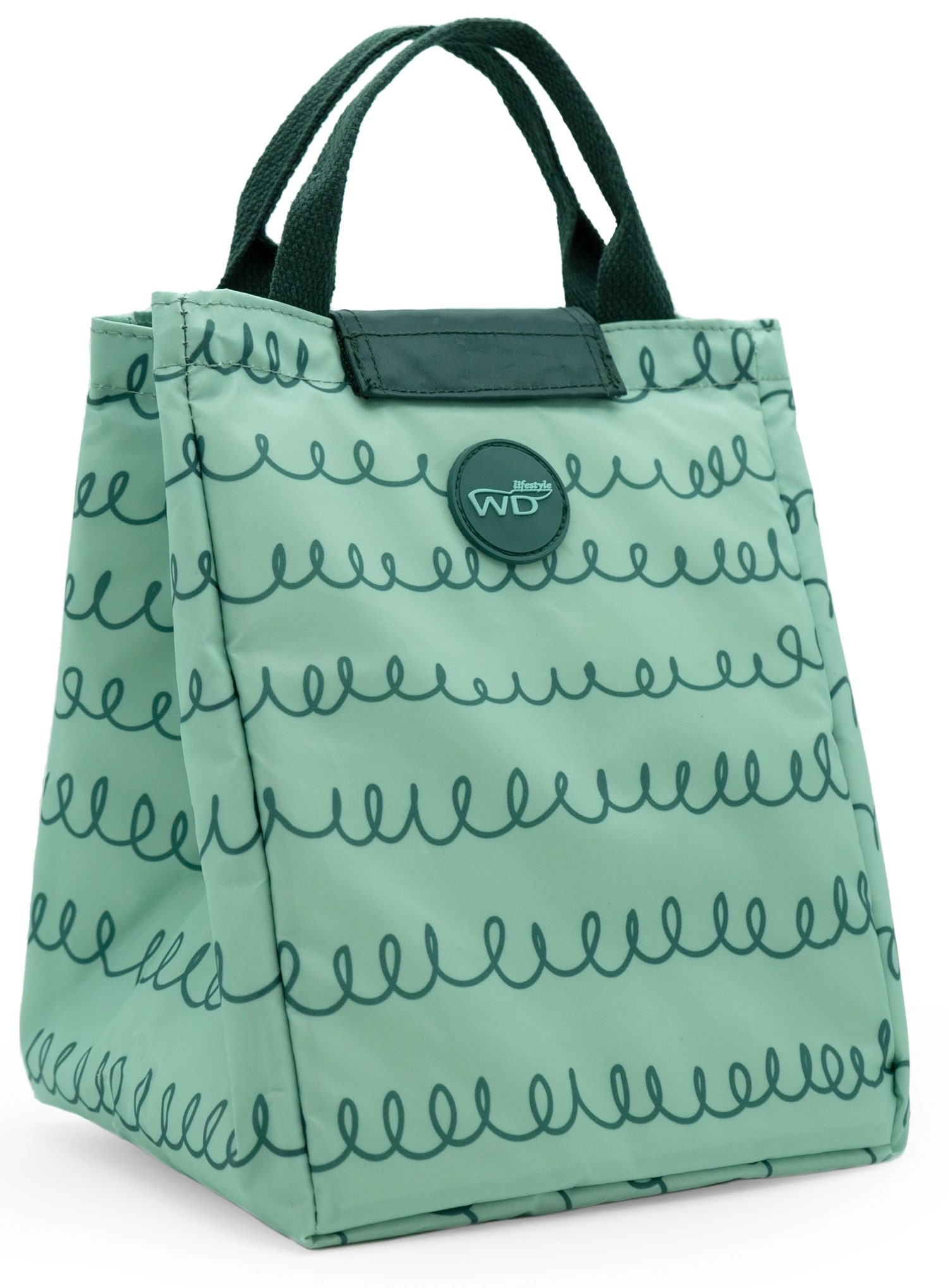 Thermo lunch bag petit vert et bleu, 6l