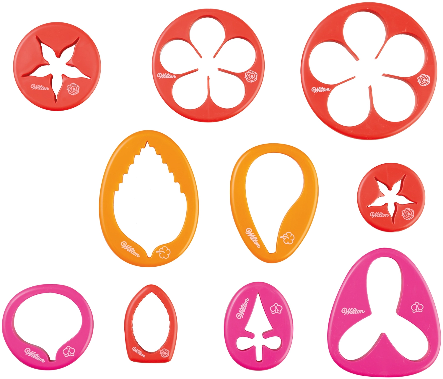 Wilton emporte-pièce fleurs pâte à sucre set/28