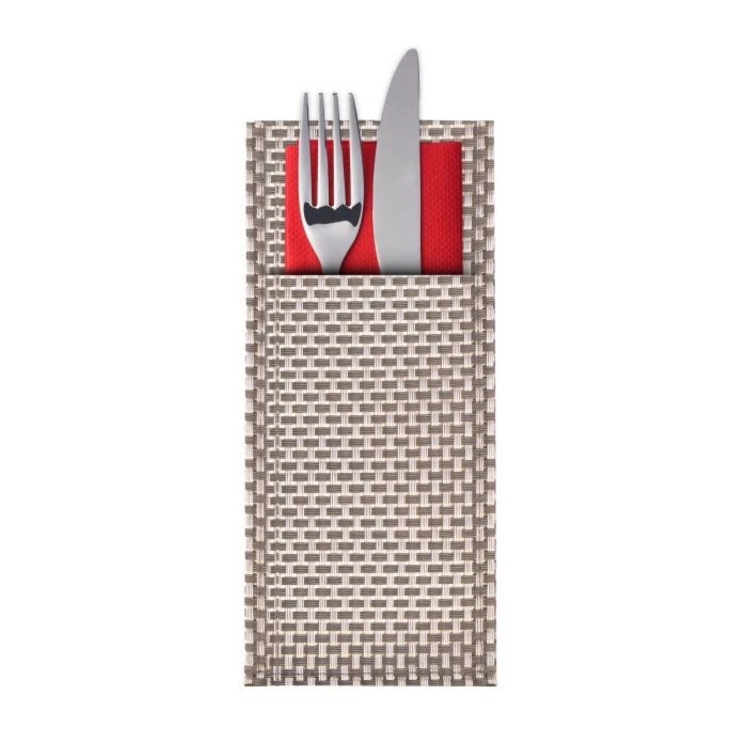 Lot de 6 pochettes à couverts Elegance