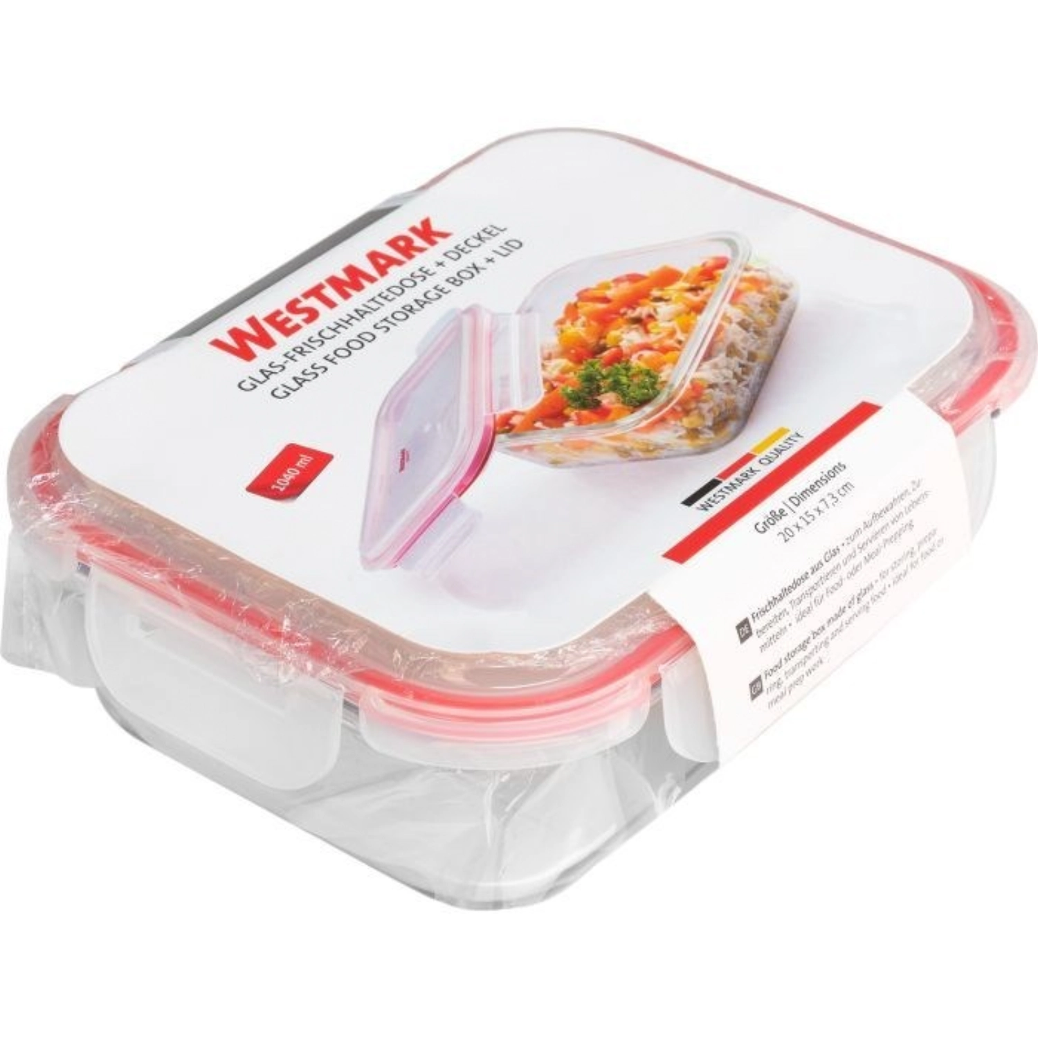 Glas-Frischhaltedose