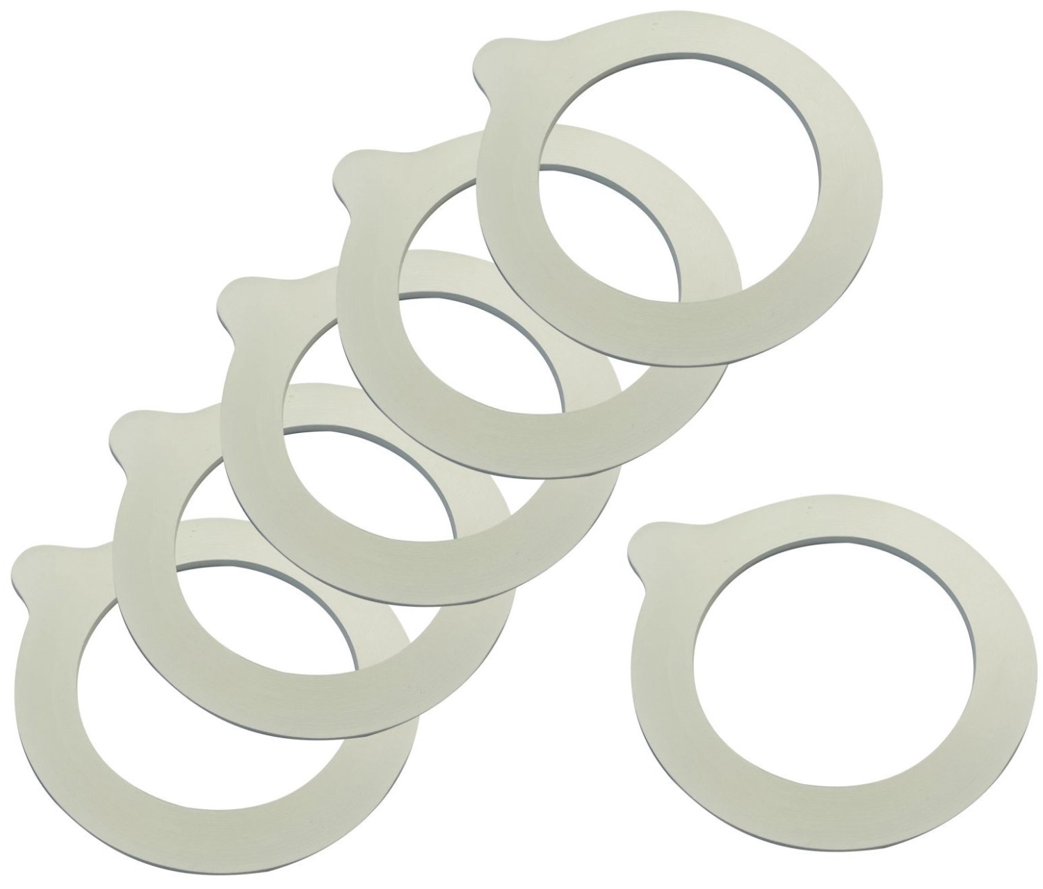 6er Set Gummiringe