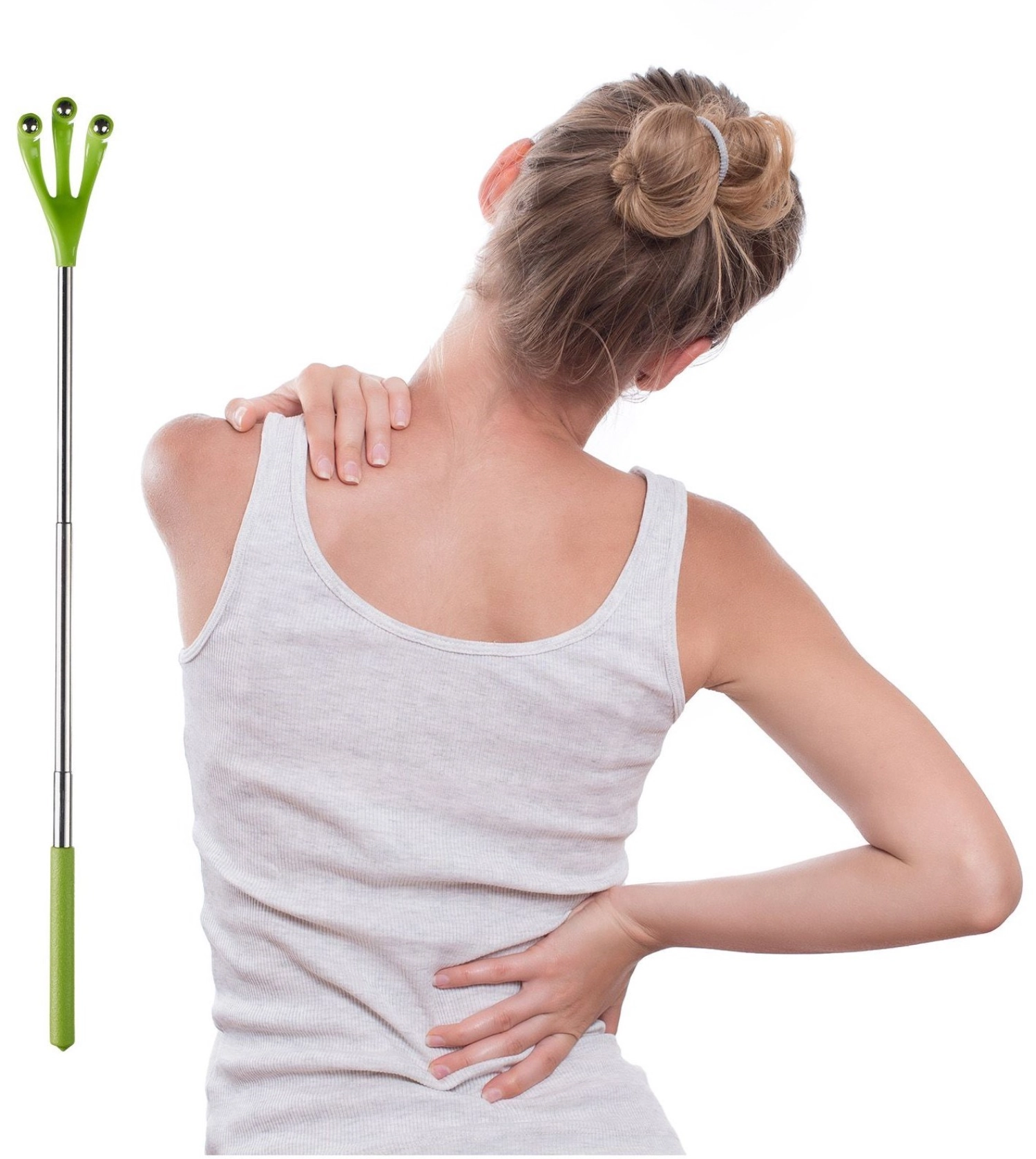 Rückenroller mit Teleskopstiel