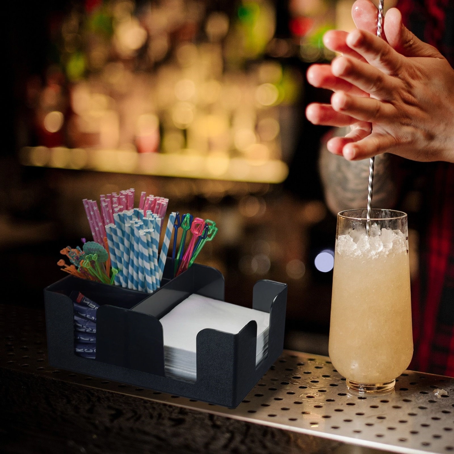 Bar Organizer mit 6 Fächer