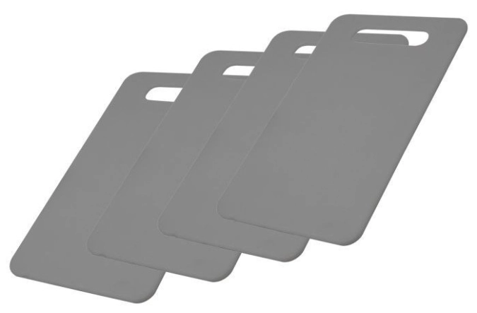 4 planches à déjeuner, 25x15cm