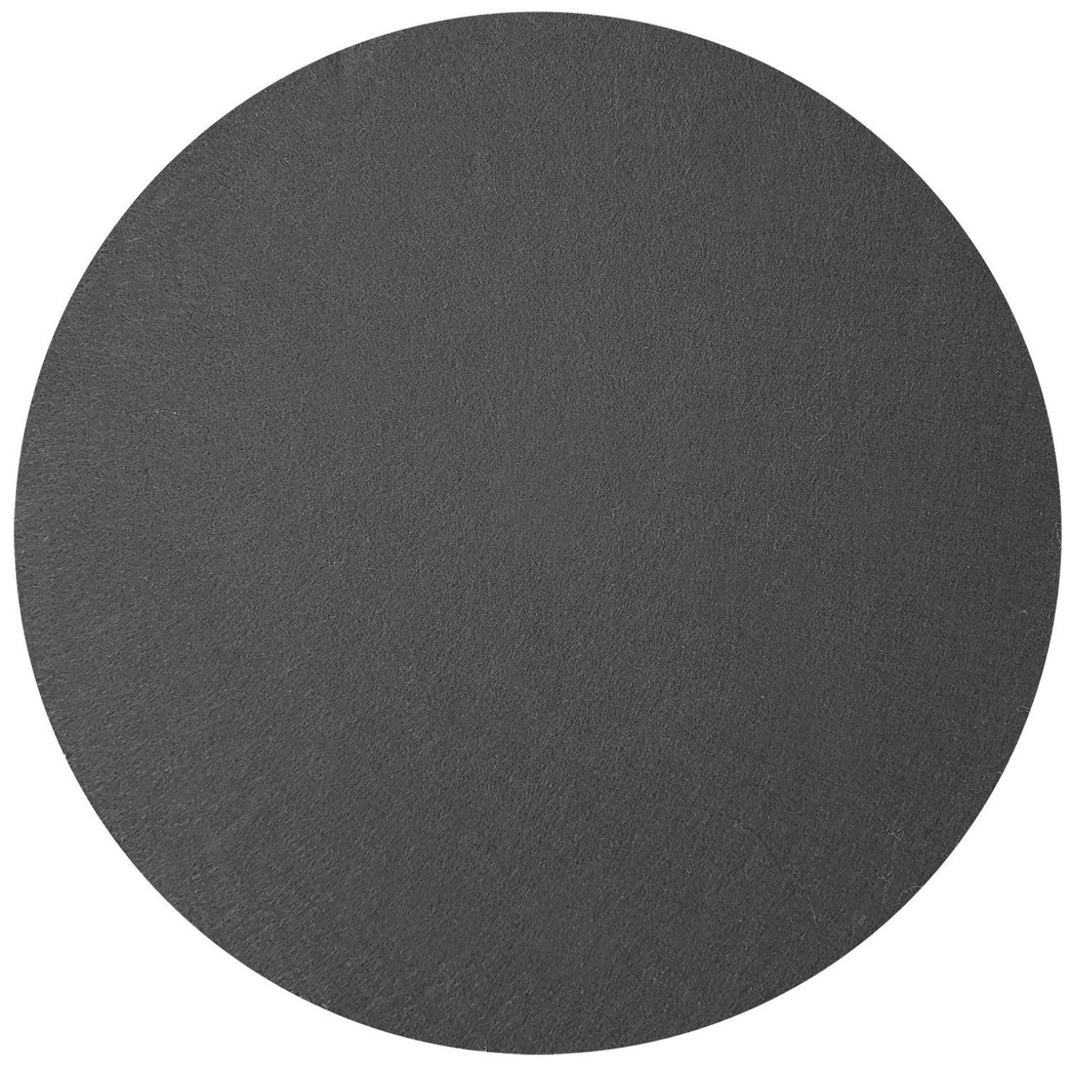 Set de 4 sets de table cozy, rond, d35cm, anthracite