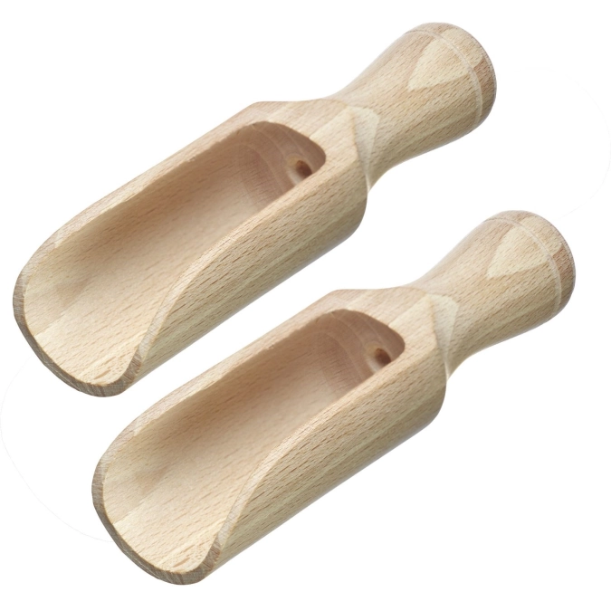 Set de 2 pelles à épices maxi 12ml 10.5x2.9x2.1cm